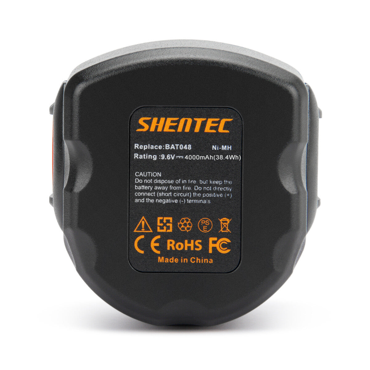 SHENTEC Batería Ni-MH de 9.6V 4000mAh para Bosch BAT048 BAT100 PSR 960 GSR 9.6 BPT1041