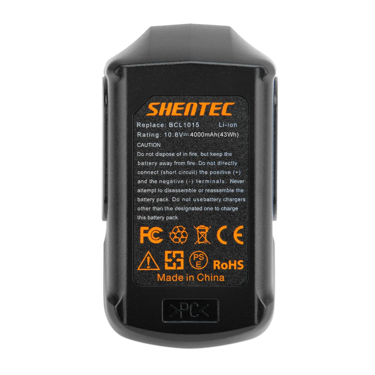 SHENTEC Batería Li-ion 10.8V 4Ah Para Hitachi BCL1015 BCL1030 CJ10DL 329371