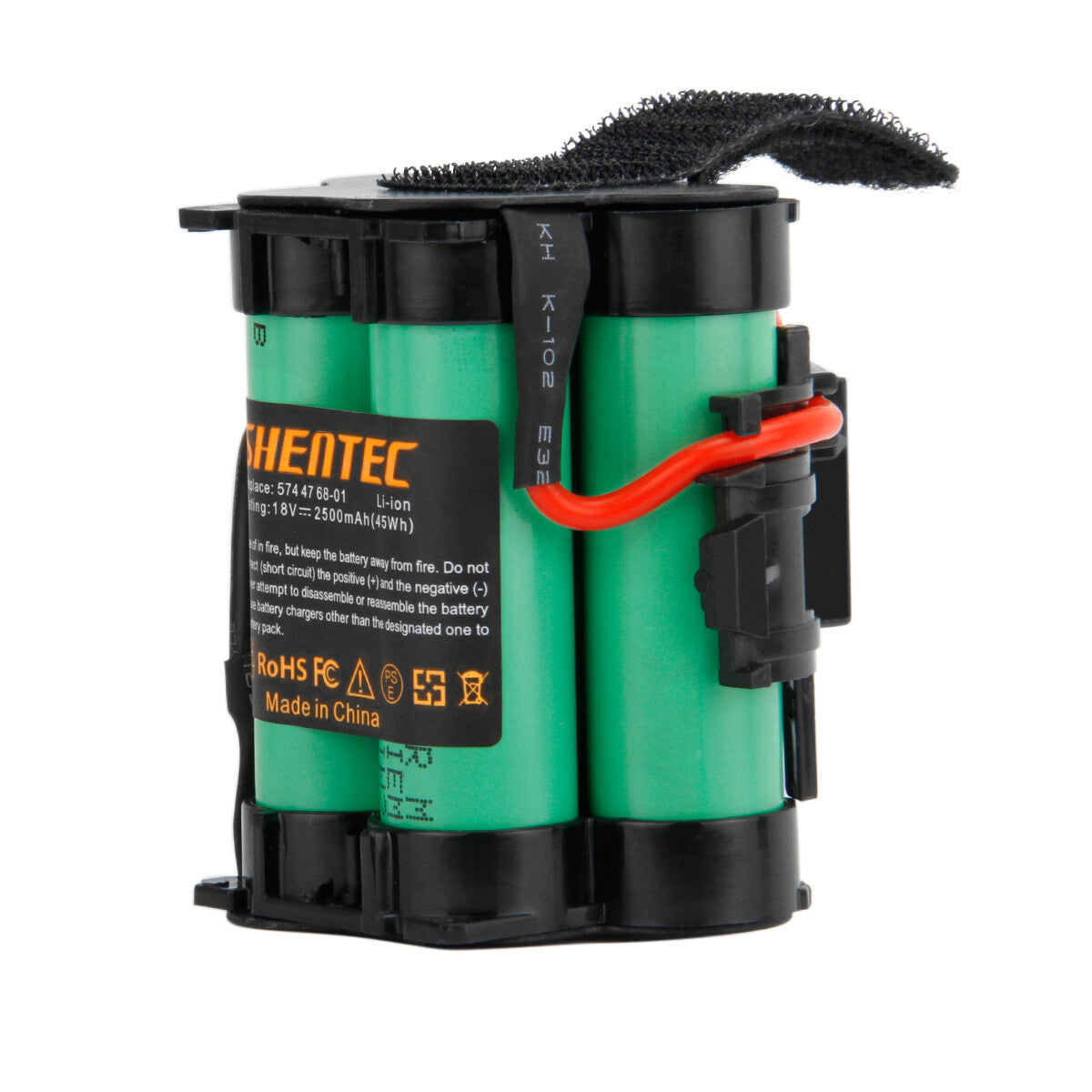 SHENTEC 2X 2.5Ah Batería Li-ion para Husqvarna 105 305 308x Gardena R75Li R45Li R70Li