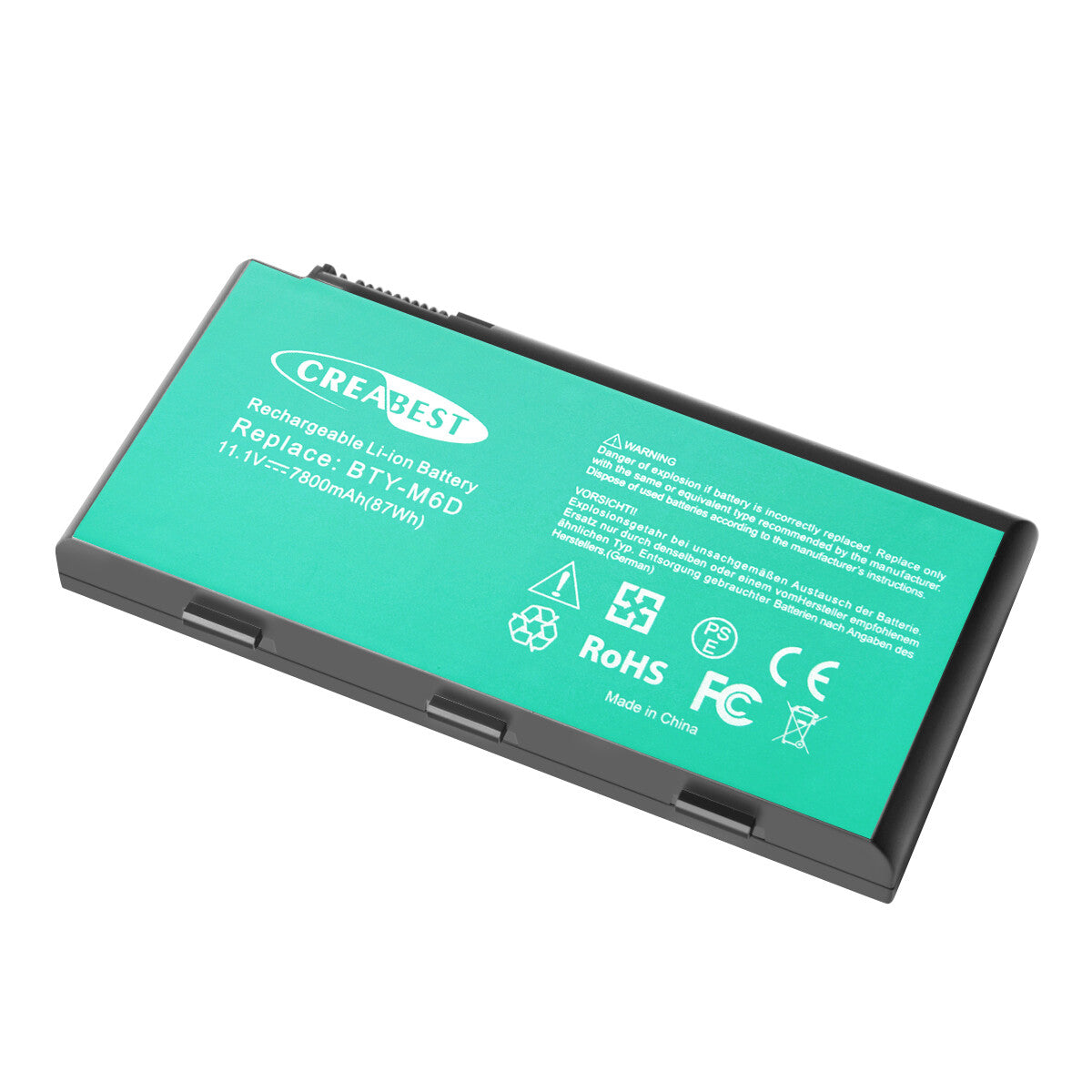 Batería 11.1V BTY-M6D 7.8Ah para MSI GT70 GX660 GT660 GT660R GT660R GT680 GT683