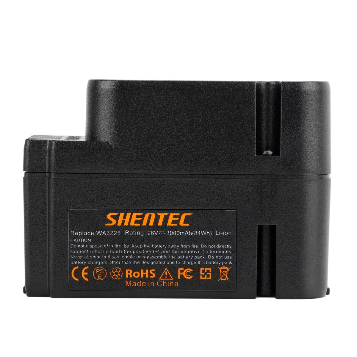 SHENTEC PLG PACK DE 2 BATERÍAS LI-ION 3.0AH 28V PARA Worx WG790E WG754E WG794E WG755E WA3225 WA3565