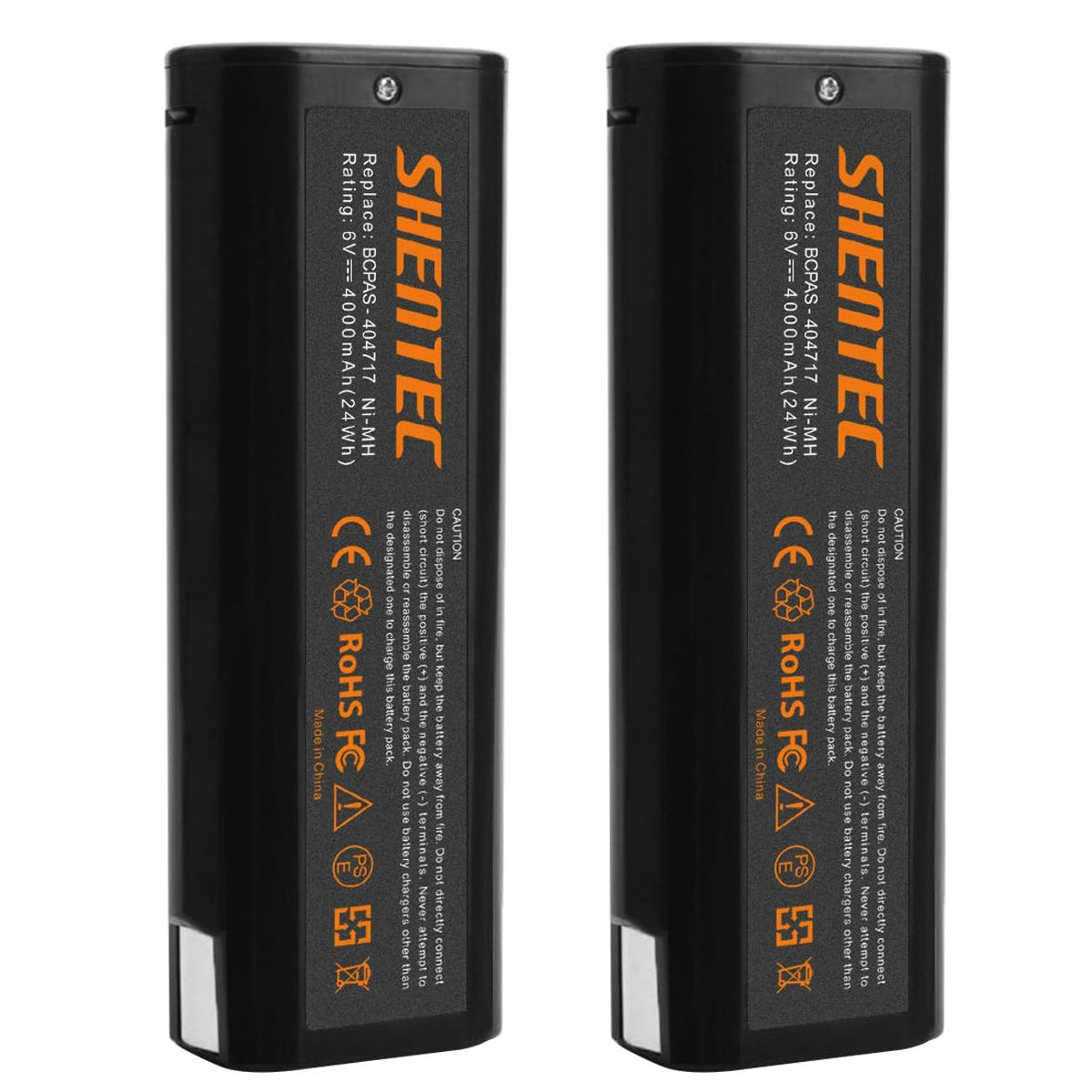 SHENTEC Batería 4000mAh 6V compatible con Paslode