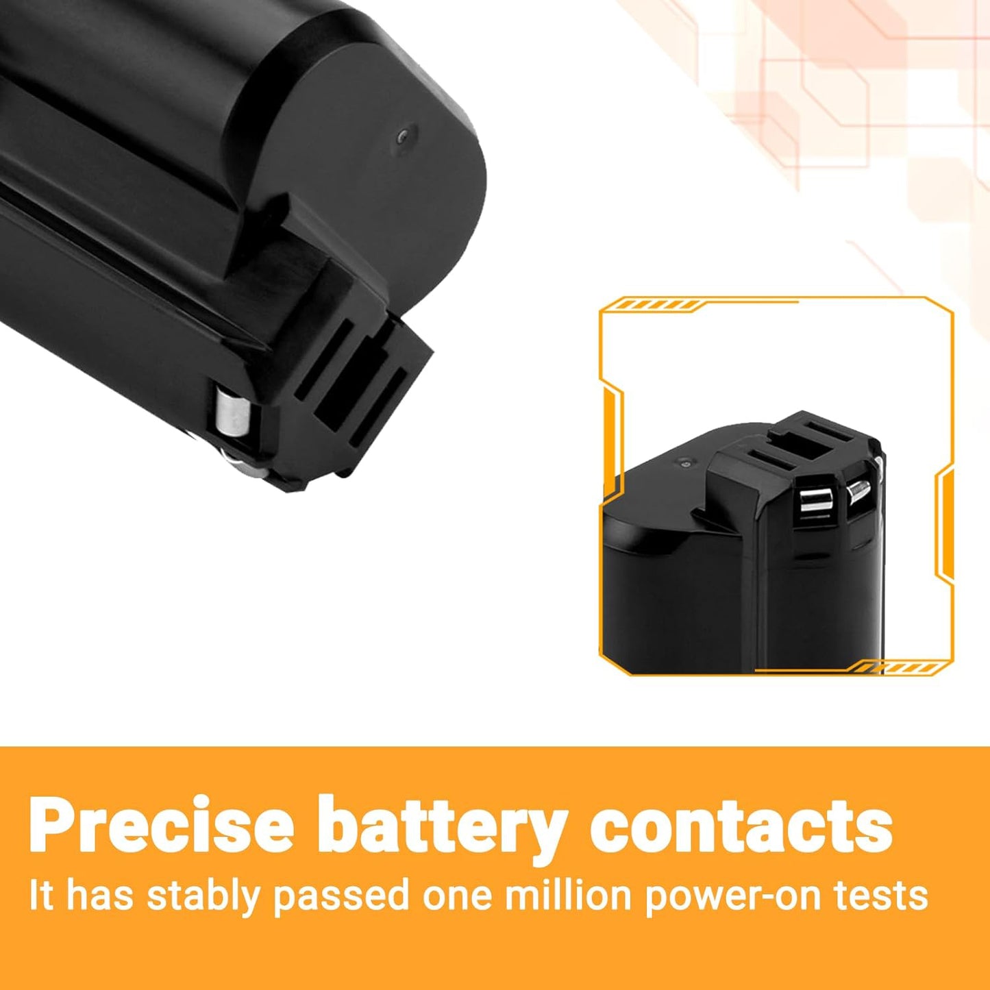 SHENTEC Batería de reemplazo de 3000mAh 12V de ion de litio compatible con Dremel