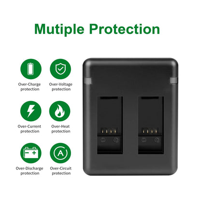 SHENTEC 3.85 V, 2000 mAh Li-Ion para batería GoPro Enduro