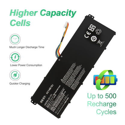 Batería SHENTEC 11.4 V 36Wh para Acer Aspire AC14B18J AC14B8K AC14B3K