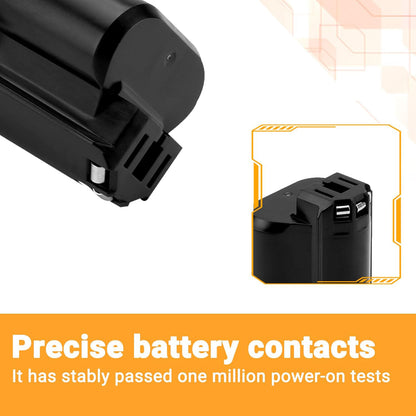 Batería de iones de litio SHENTEC 3000ｍAh 12V compatible con Dremel (Incluye cargador 12V)