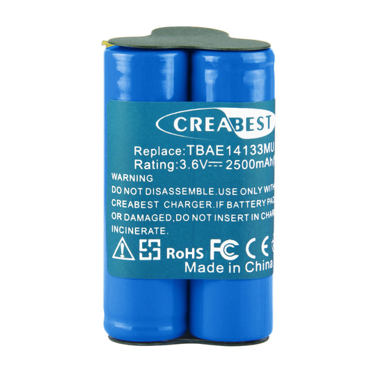 Batería de Repuesto 2.5Ah 3.6V Ni-MH para Aspiradora de Mano AEG Electrolux Junior Tipo TBAE14133M