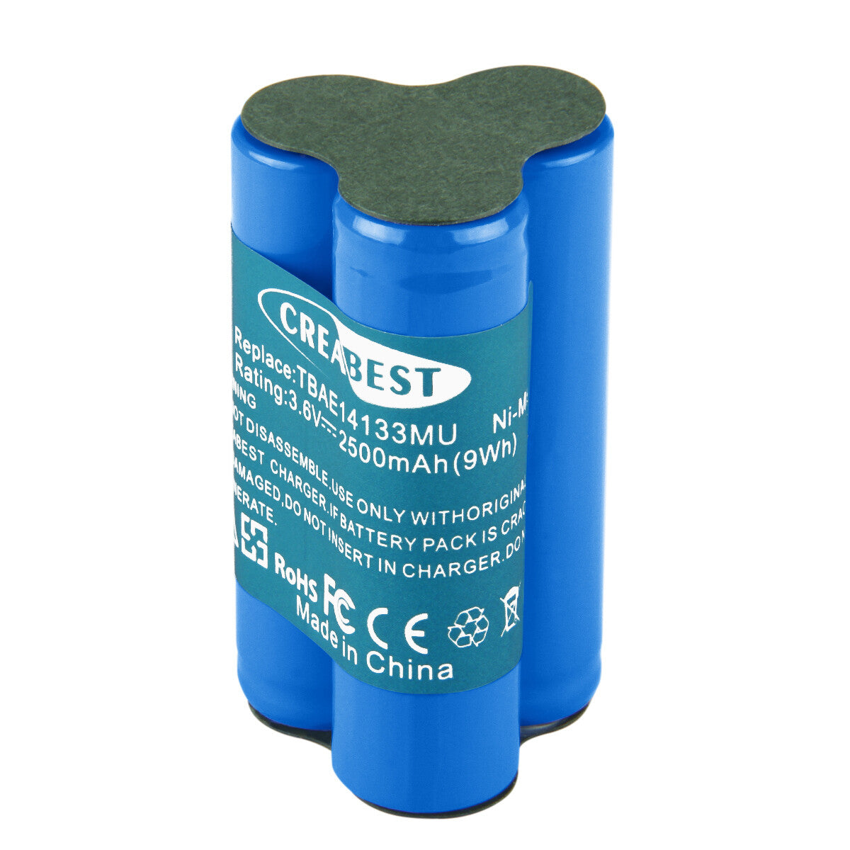 Batería de Repuesto 2.5Ah 3.6V Ni-MH para Aspiradora de Mano AEG Electrolux Junior Tipo TBAE14133M