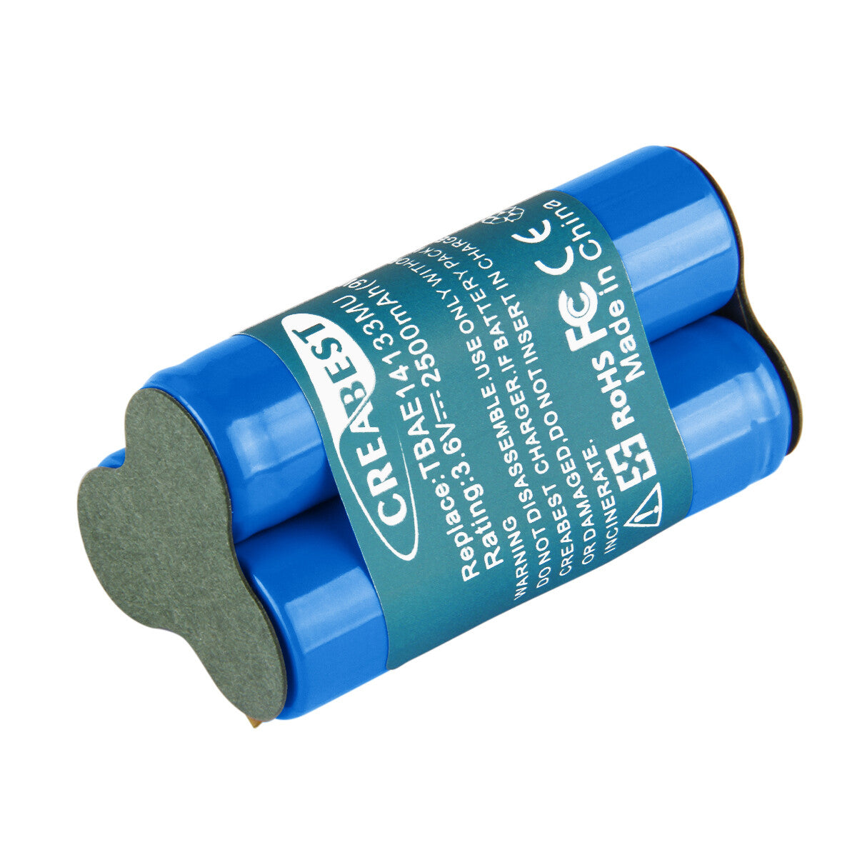 Batería de Repuesto 2.5Ah 3.6V Ni-MH para Aspiradora de Mano AEG Electrolux Junior Tipo TBAE14133M