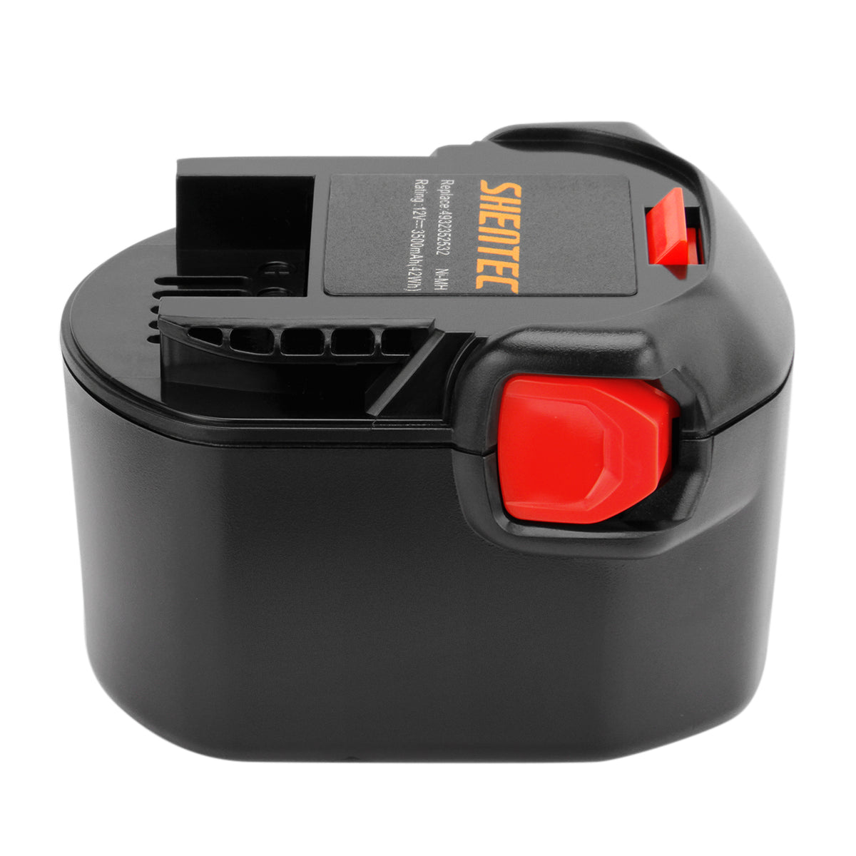 SHENTEC Batería de repuesto Ni-MH 12V 3.5AH para AEG B1214G BS12G BS12X 4932352532 4932399697 4932399696