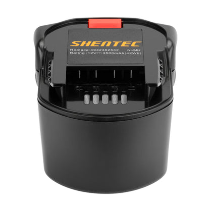 SHENTEC Batería de repuesto Ni-MH 12V 3.5AH para AEG B1214G BS12G BS12X 4932352532 4932399697 4932399696