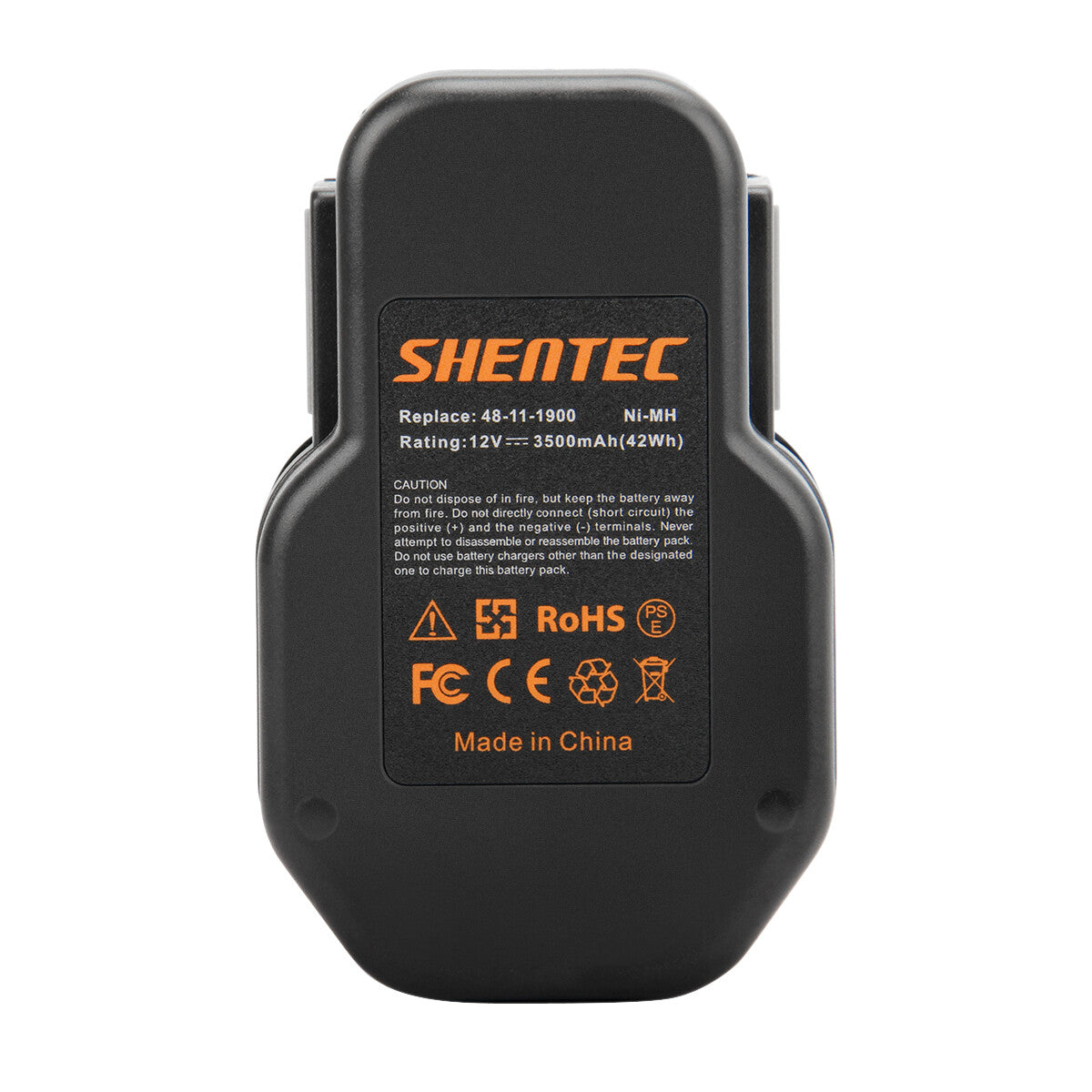 SHENTEC Batería De Reemplazo Ni-MH 12V 3500mAH Para AEG M1230 YTB001 MXM12 BS2E12T 4932353639
