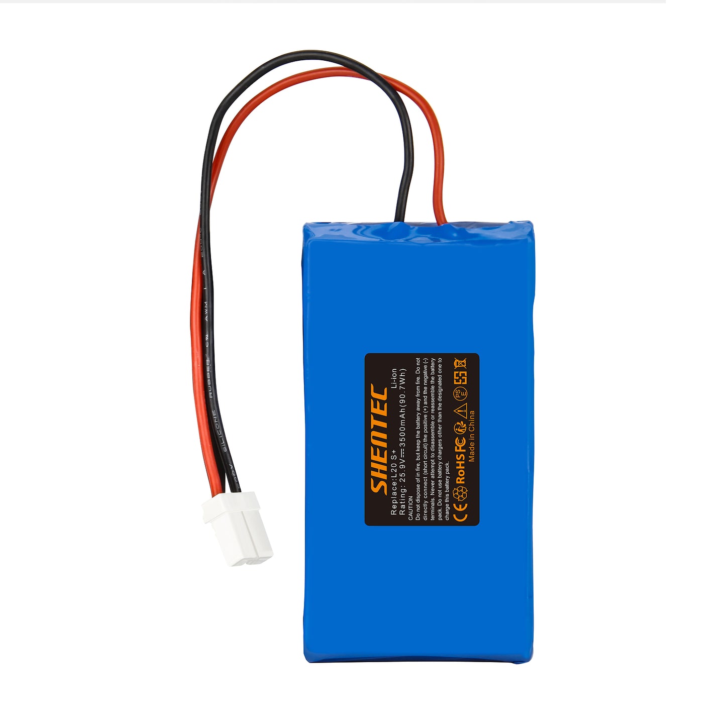 SHENTEC 3500mAh 25.9V Batería Li-ion para Ambrogio 015E00600A 015E00600 Ambrogio L15 L20