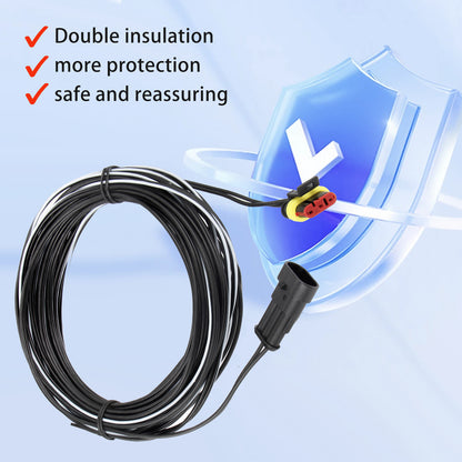 Cable de carga 3m/10m/20m para Husqvarna Automower 105 305 Gardena Sileno City 2016+ Rob R600