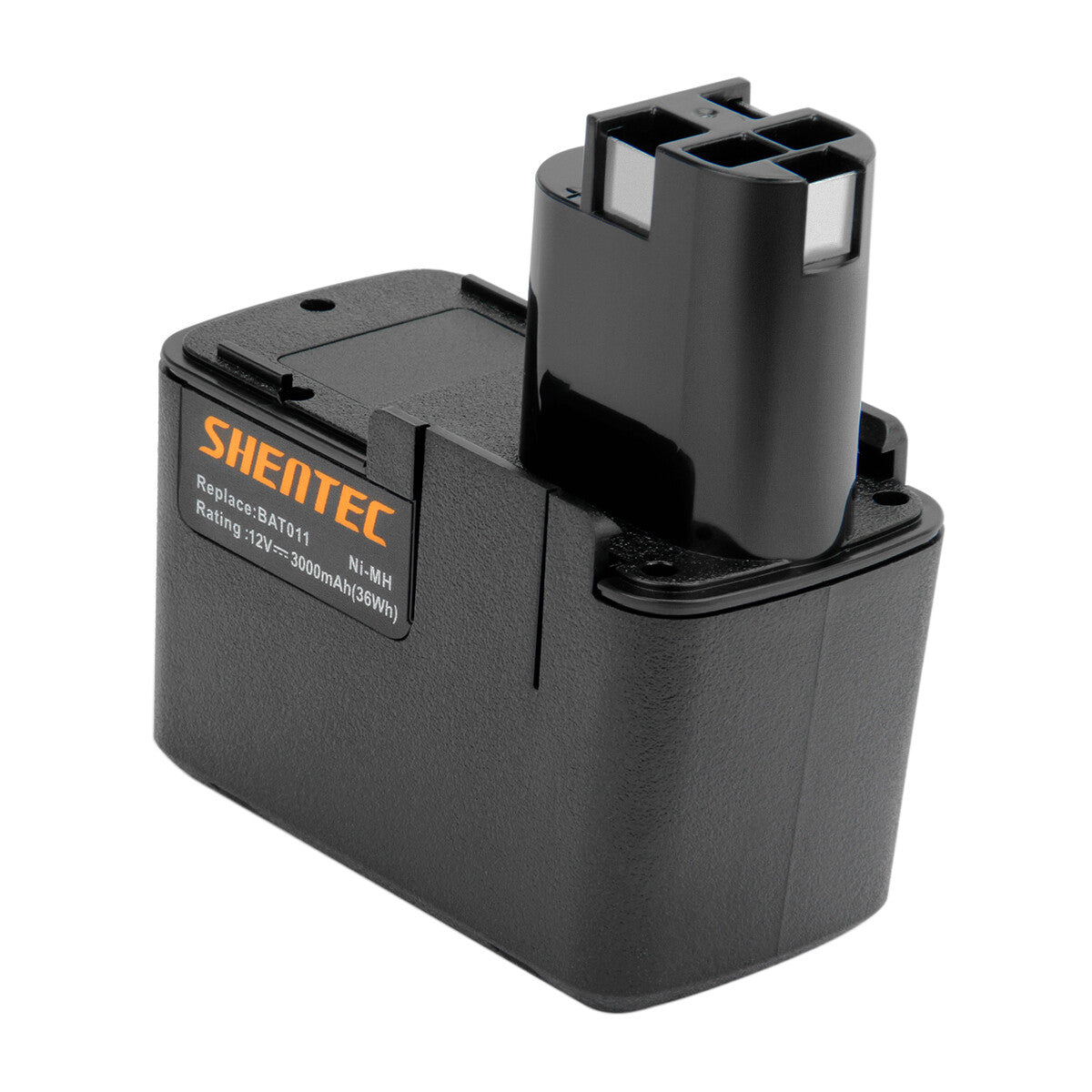 SHENTEC Batería Ni-MH 12V 3.0AH para Bosch BAT011 H1214N 2607335054 2607335055 2607335071