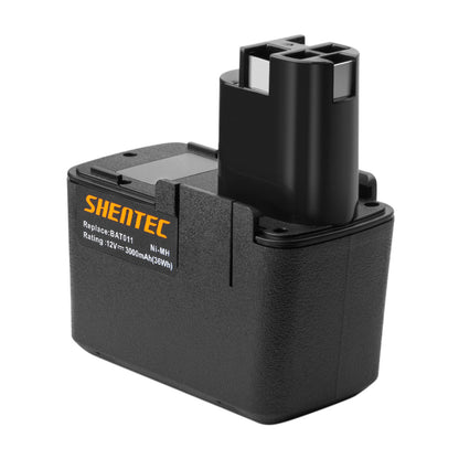 SHENTEC 12V 4000mAh Ni-MH Batería De Reemplazo Para Bosch BAT011 BH1214L BH1214H H1214N BH-1214