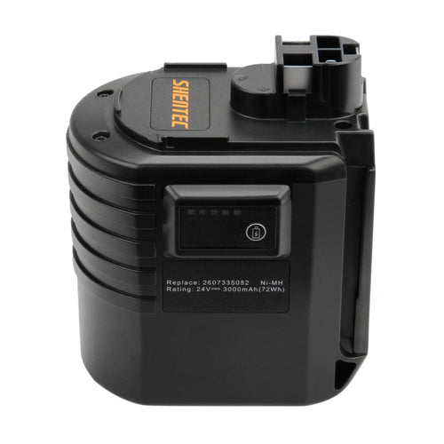 Batería de repuesto SHENTEC Ni-MH 24V 4.0AH para Bosch 2607335082 0611260539 GBH24VRE GBH24VFR