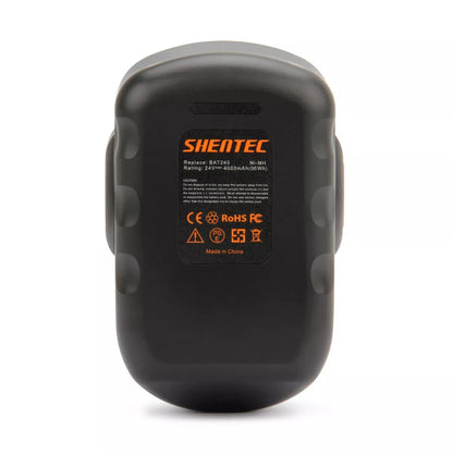 SHENTEC Batería Ni-MH 24V 4Ah para Bosch BAT240 BAT299 BAT030 BAT031 GBH24VF