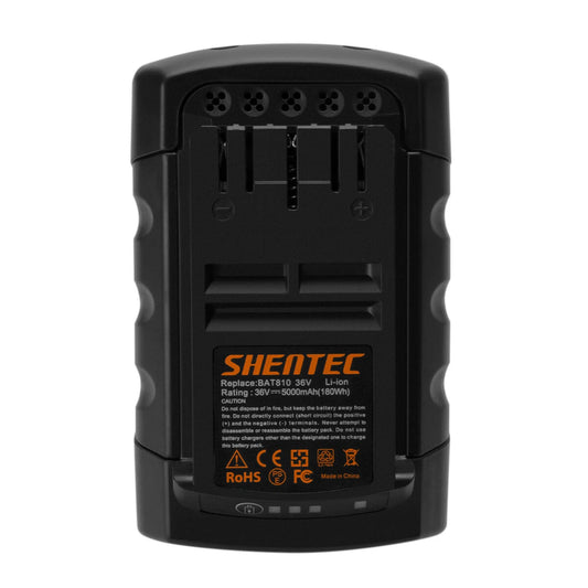 SHENTEC 5.0AH 36V Li-ion Batería para Bosch BAT810 BAT818 BAT840 GSR GSB