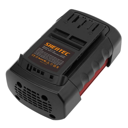 SHENTEC Batería de repuesto Li-ion 36V 5aH para Bosch Rotak 32 LI 34 LI 37 LI 43 LI Bosch 36V BAT810 BAT836 BAT840 D70771 2607336003