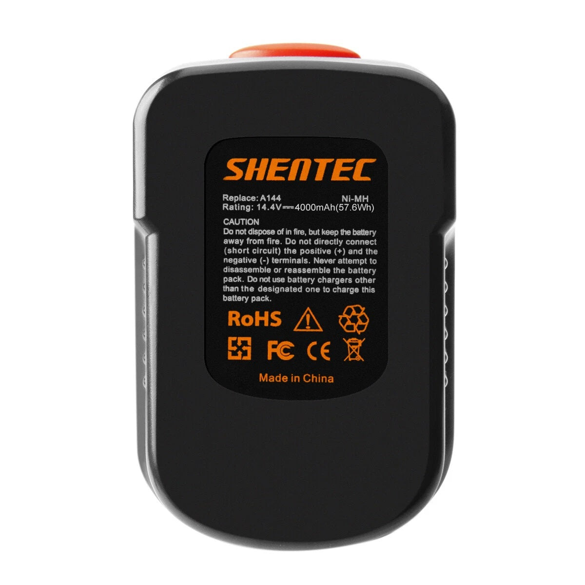 Cargador de batería Ni-MH SHENTEC 4.0Ah 14.4V para Black & Decker A14 B-8316