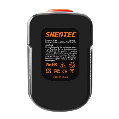 Cargador de batería Ni-MH SHENTEC 4.0Ah 14.4V para Black & Decker A14 B-8316