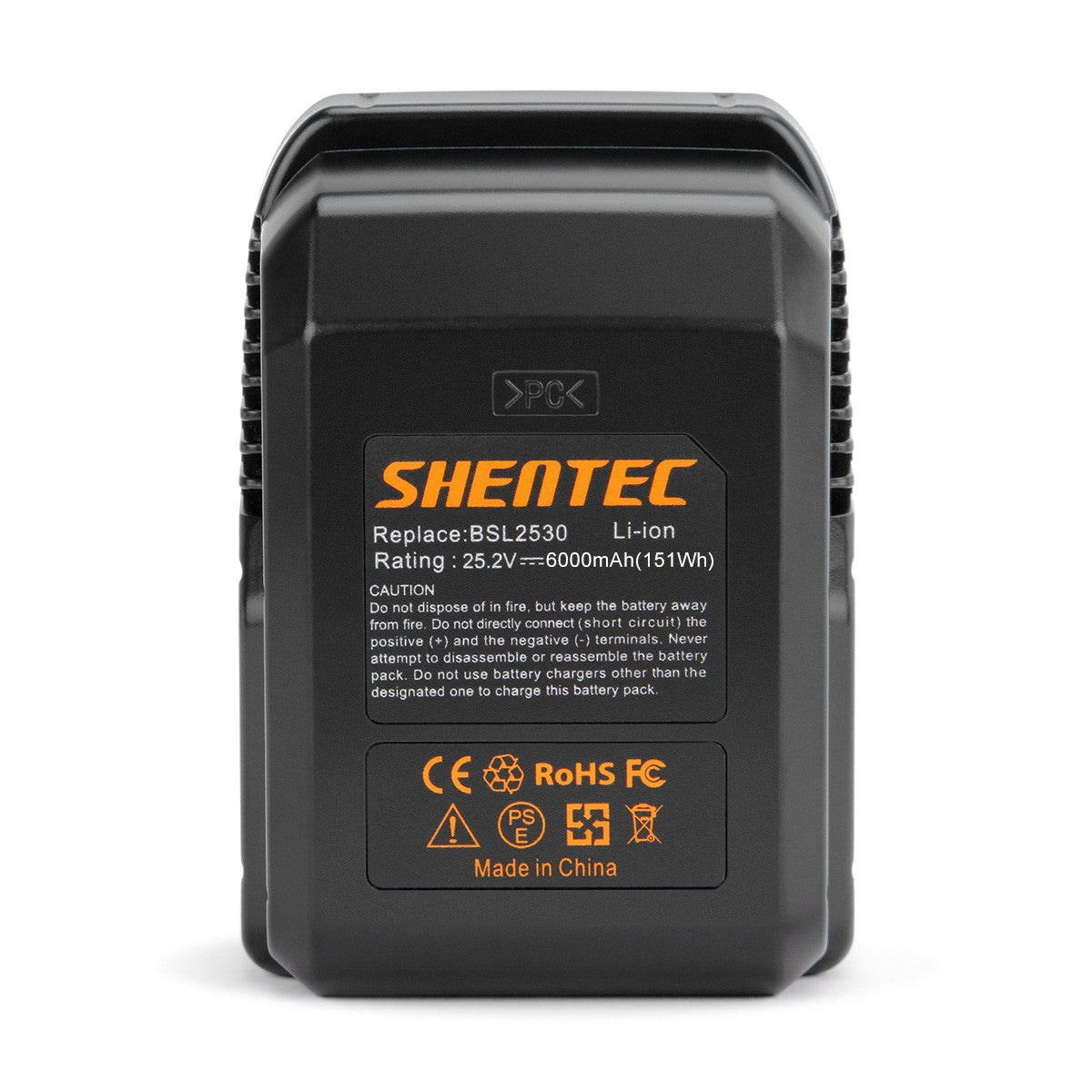 6.0Ah 25.2V Batería de iones de litio para Hitachi DH25DL DH25DAL BSL2530 328034
