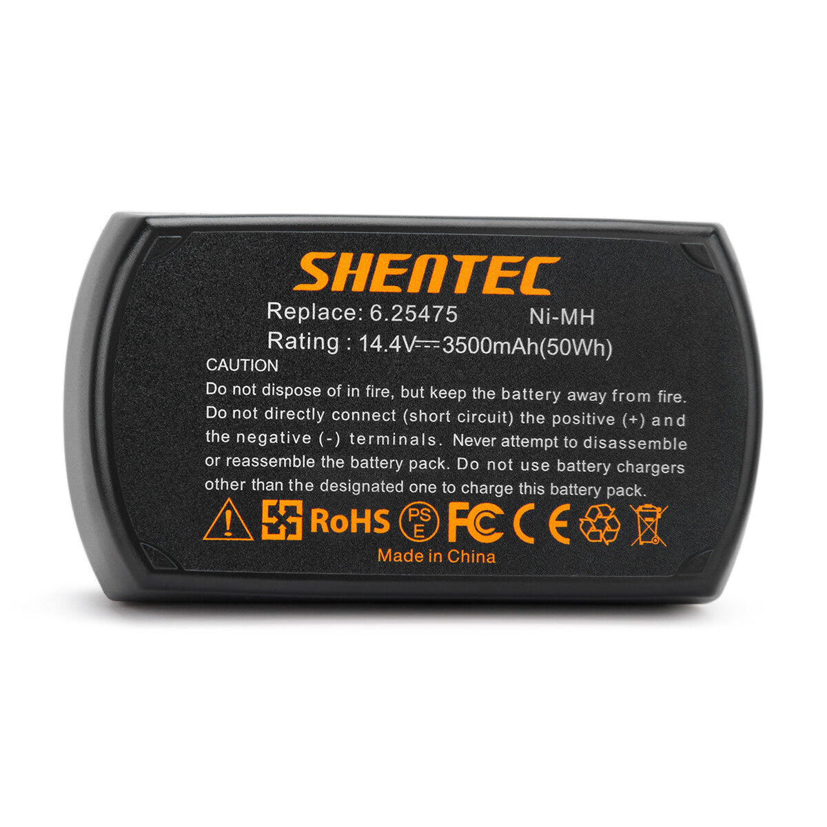 SHENTEC 3500mAh 14.4V Batería de repuesto para Metabo 6.25475 6.25476 BSZ 14.4 SBZ 14.4 Impuls