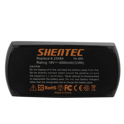 Batería Ni-MH de 4000mAh 18V para Metabo 6.25484 KSAP18 Li BSZ 18 Impuls Li Power