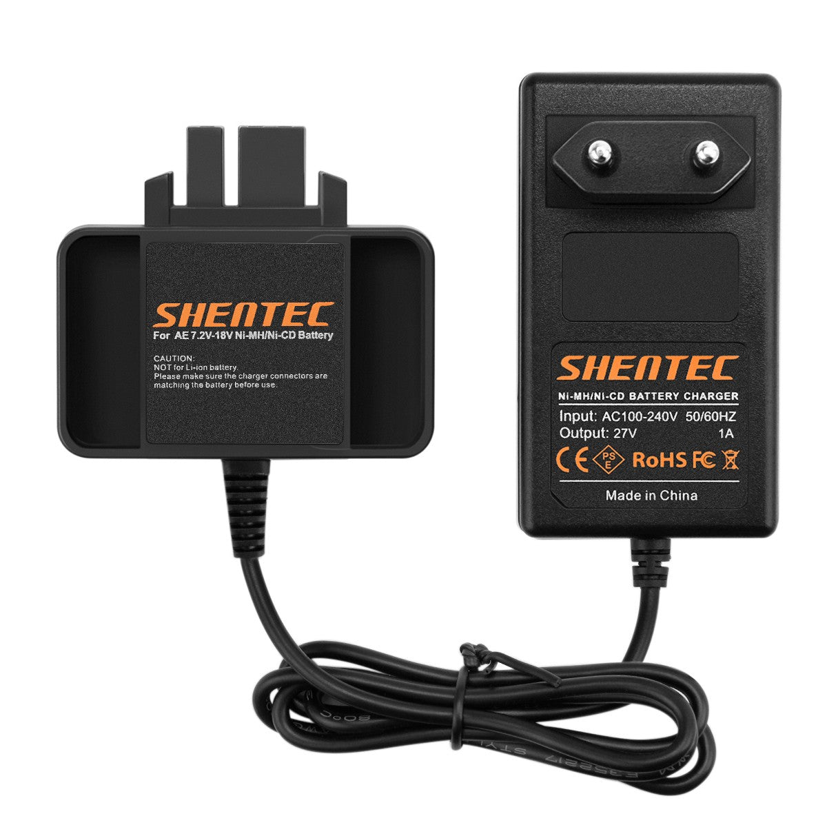 Cargadores de batería SHENTEC para Milwaukee AEG B9.6 BX9.6 BXS9.6 MX9.6 4 932 366 429