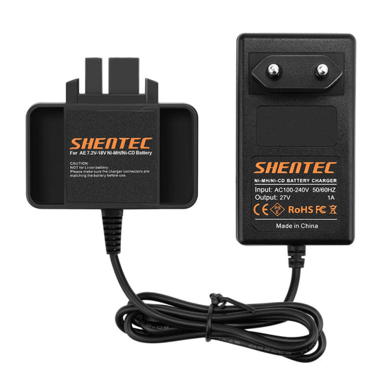 Cargadores de batería SHENTEC para Milwaukee AEG B9.6 BX9.6 BXS9.6 MX9.6 4 932 366 429
