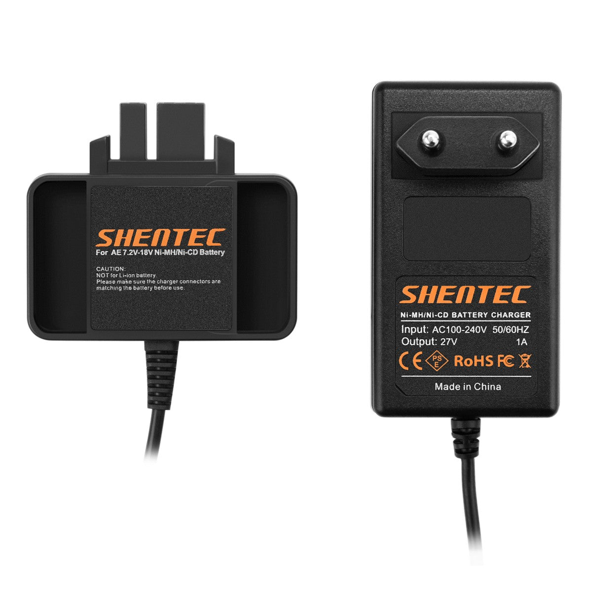 Cargadores de batería SHENTEC para Milwaukee AEG B9.6 BX9.6 BXS9.6 MX9.6 4 932 366 429
