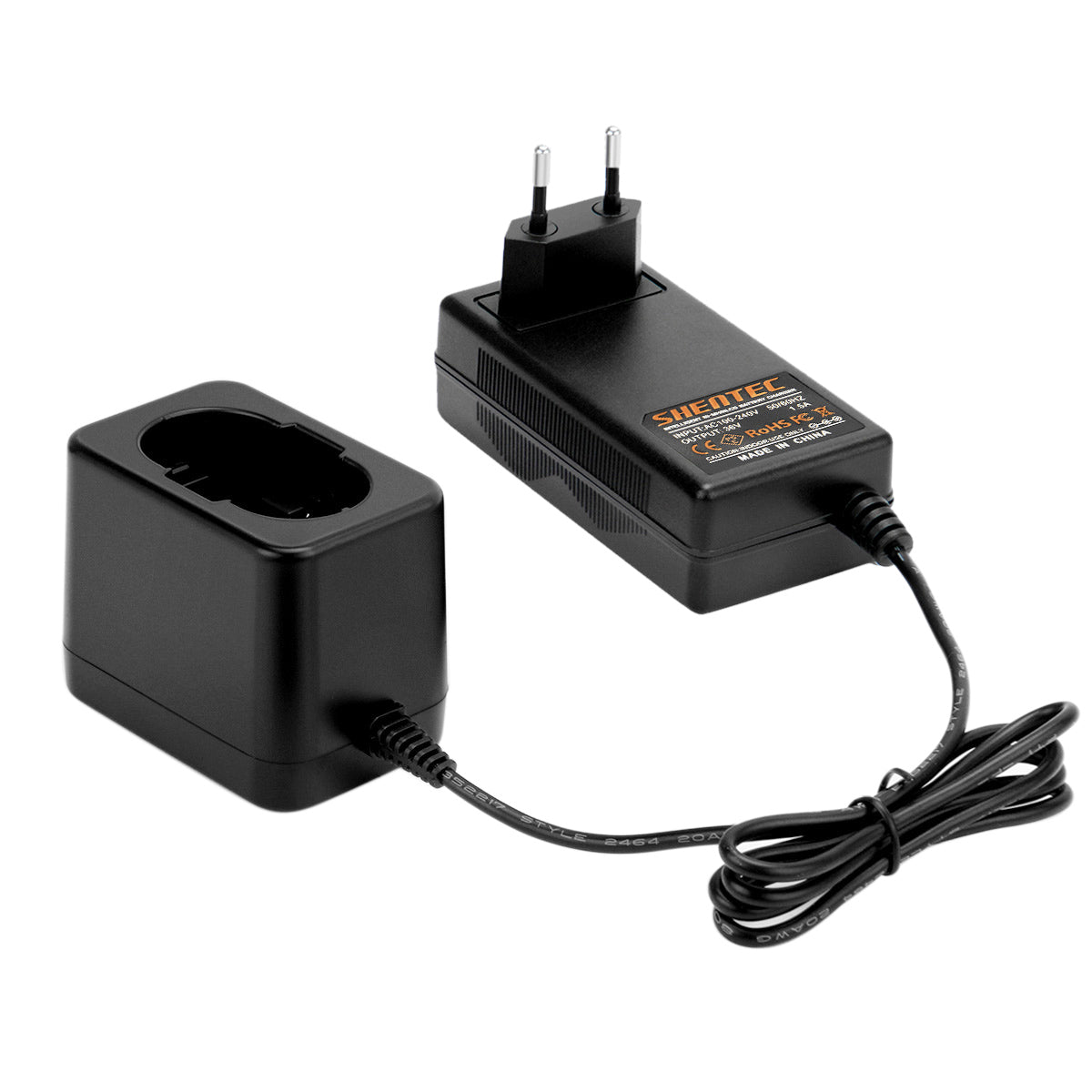 SHENTEC Cargador de batería para Bosch 24V BAT019 BAT020 BAT021 GBH 24 VFR BBH 24 VRE