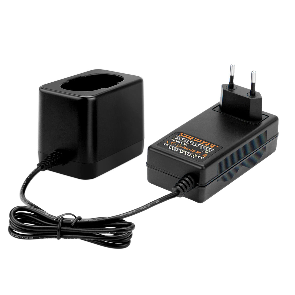 SHENTEC Cargador de batería para Bosch 24V BAT019 BAT020 BAT021 GBH 24 VFR BBH 24 VRE