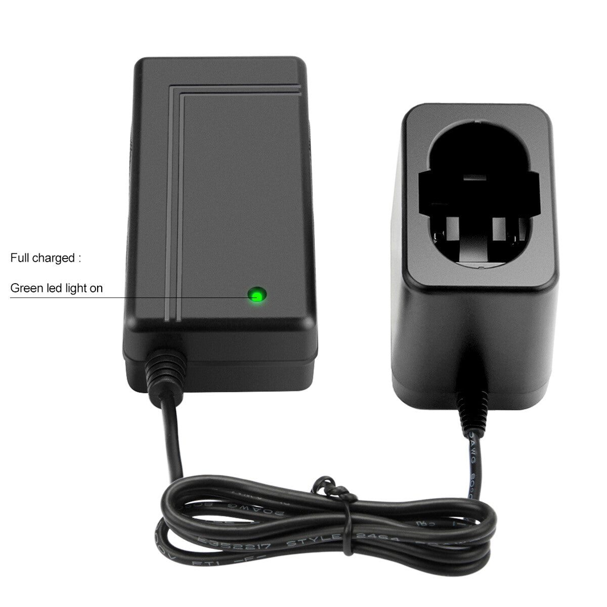 SHENTEC Cargador de batería para Bosch 24V BAT019 BAT020 BAT021 GBH 24 VFR BBH 24 VRE