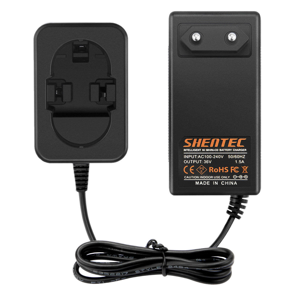 SHENTEC Cargador de batería para Bosch 24V BAT019 BAT020 BAT021 GBH 24 VFR BBH 24 VRE