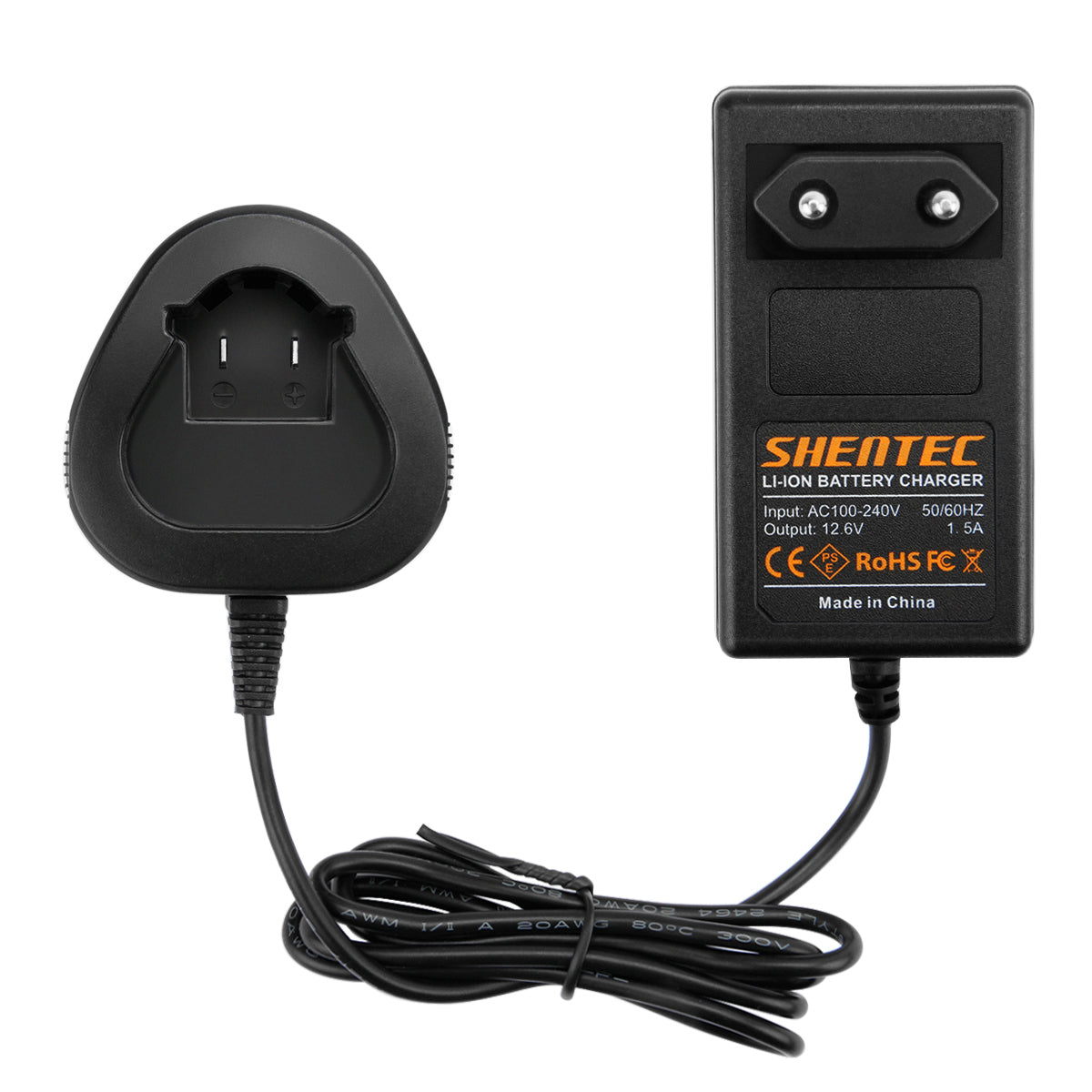 Cargador de batería Li-ion SHENTEC 10.8V/12V para Bosch BAT411 BAT412 BAT413 2607336864 2607336013