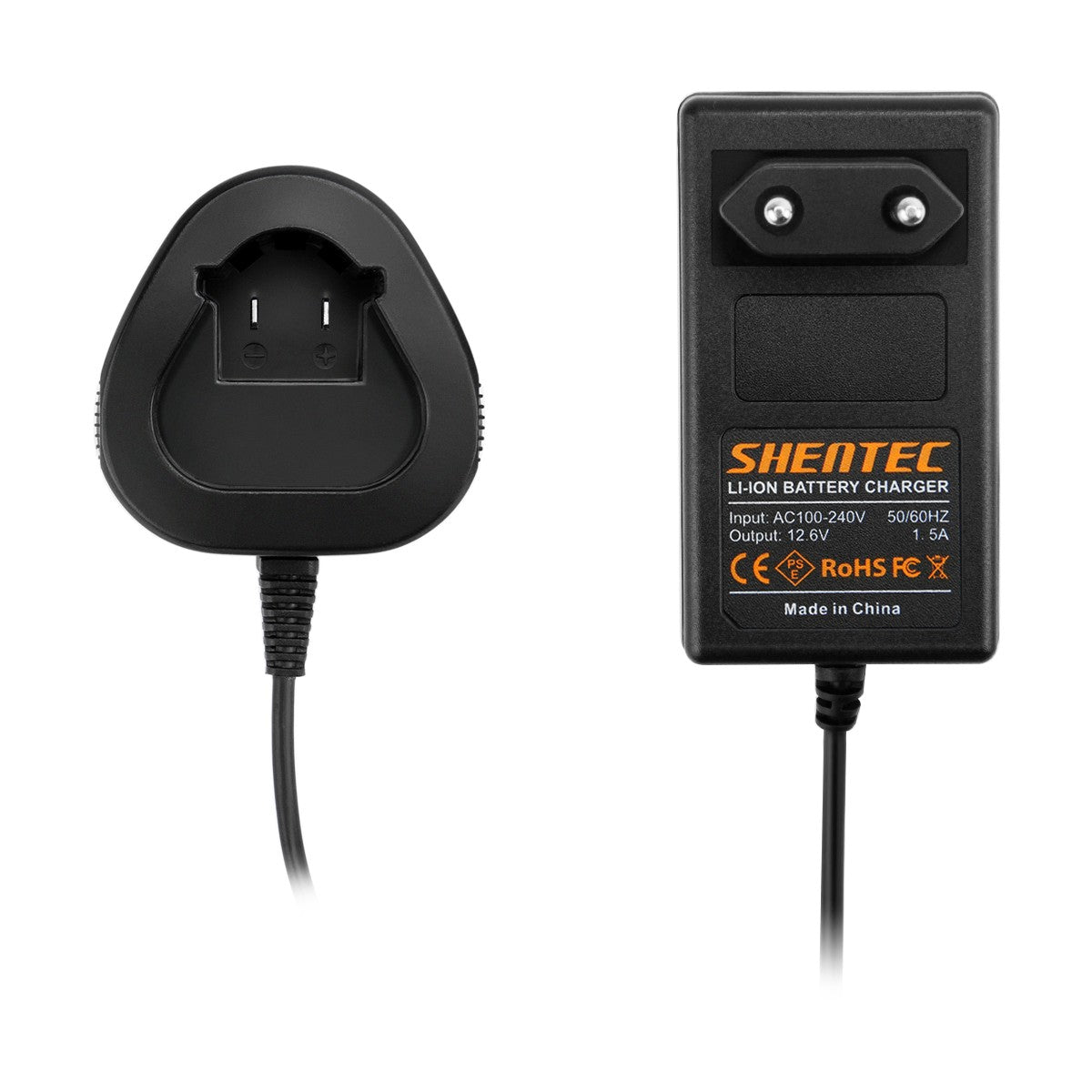 Cargador de batería Li-ion SHENTEC 10.8V/12V para Bosch BAT411 BAT412 BAT413 2607336864 2607336013