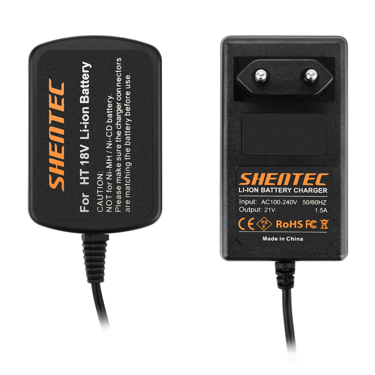 SHENTEC para batería Hitachi 18V BCL1815 BCL1830 327730 327731 DS 18DMR cargador de iones de litio