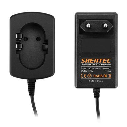 SHENTEC para batería Hitachi 18V BCL1815 BCL1830 327730 327731 DS 18DMR cargador de iones de litio