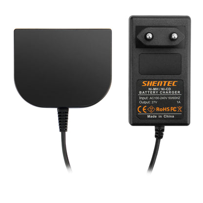 SHENTEC Cargador de baterías Ni-MH 9.6V-18V para Black Decker A12 A1712 FSB12 HPB12 B-8315 FS120B