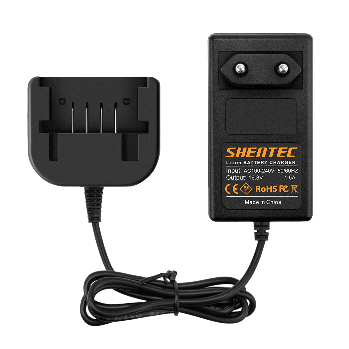 Cargador de batería Li-ion 14.4V SHENTEC para Black&Decker BL1314 LB16 ASL148KB LDX120C LST220