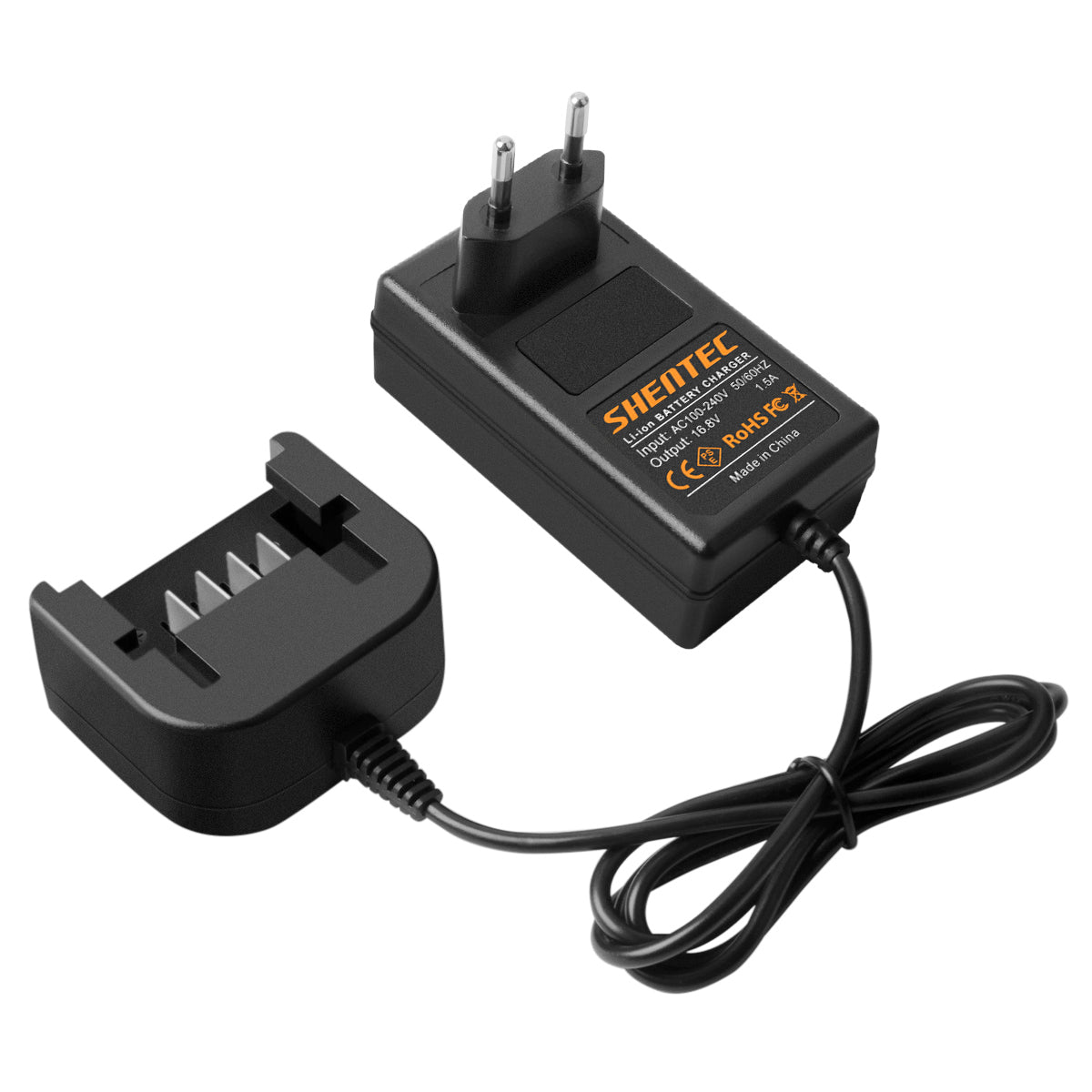 Cargador de batería Li-ion 14.4V SHENTEC para Black&Decker BL1314 LB16 ASL148KB LDX120C LST220