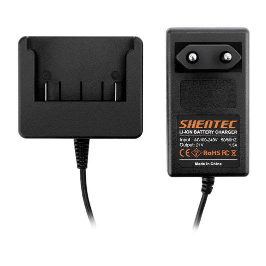 SHENTEC Cargador De Batería Li-Ion 18V Para BOSCH BAT609 BAT609G BAT610 BAT618 17618