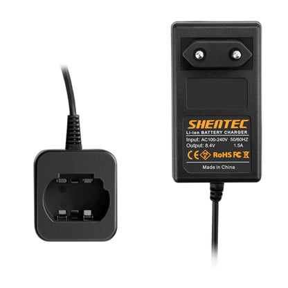 SHENTEC Cargador de batería de ion de litio 7.2V para Dewalt DCB080 DCF680N1 DCF682 DCF680G2 DW4390