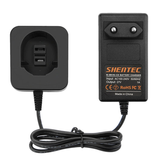 Cargador de batería SHENTEC para Dewalt DW925K-2, DW925K2, DW920K, DW920K-2 (1.2V–18V)