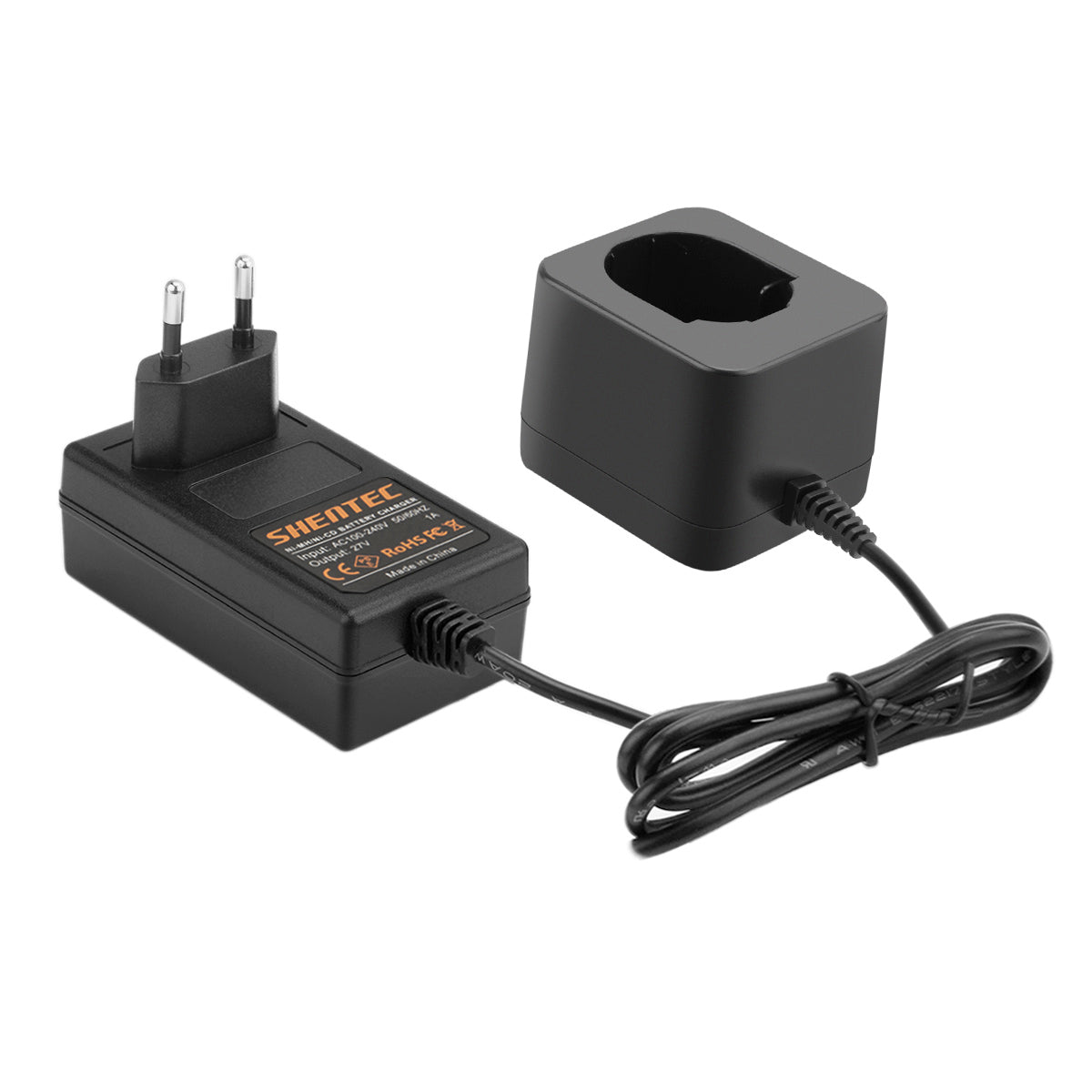Cargador de batería SHENTEC para Dewalt DW925K-2, DW925K2, DW920K, DW920K-2 (1.2V–18V)