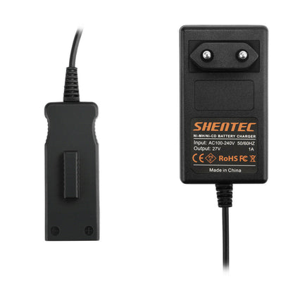 SHENTEC Cargador de Baterías 18V Ni-MH/Ni-CD para Gardena Turbotrimmer SmallCut 300 648872 8834-20