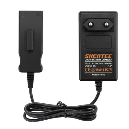 SHENTEC Cargador de batería de iones de litio de 18V para Gardena BLi-18 9840-20 9839-20 9837-20 9838-20