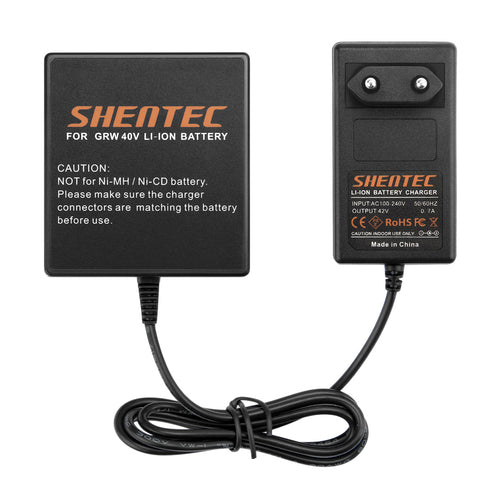 SHENTEC 40V Cargador De Batería De Litio Para GreenWorks 29472 29282 24322 25302 G-MAX
